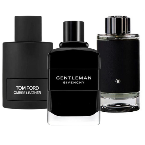 COMBINAISON DE 3 PARFUMS: OMBRE LEATHER, GENTLEMAN, EXPLORER 100ML